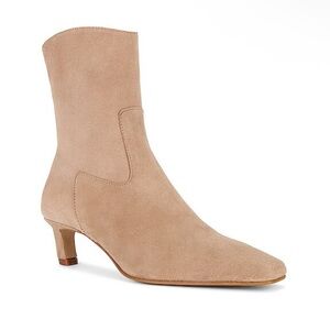 ALOHAS Nash Ankle Boots Beige Tan Suede Heels shoes Revolve 40 9